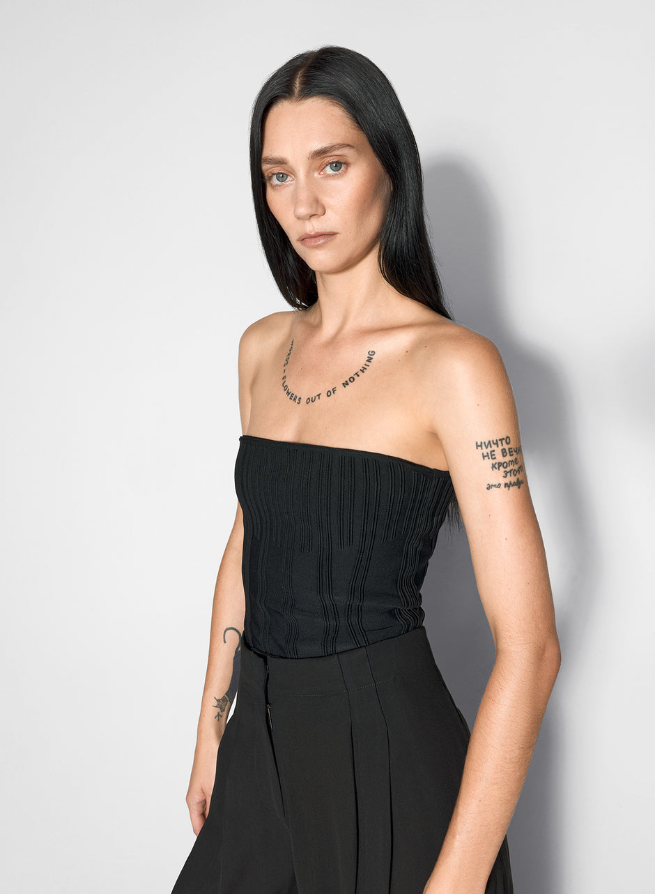 Mugler Women Madonna Neck Top