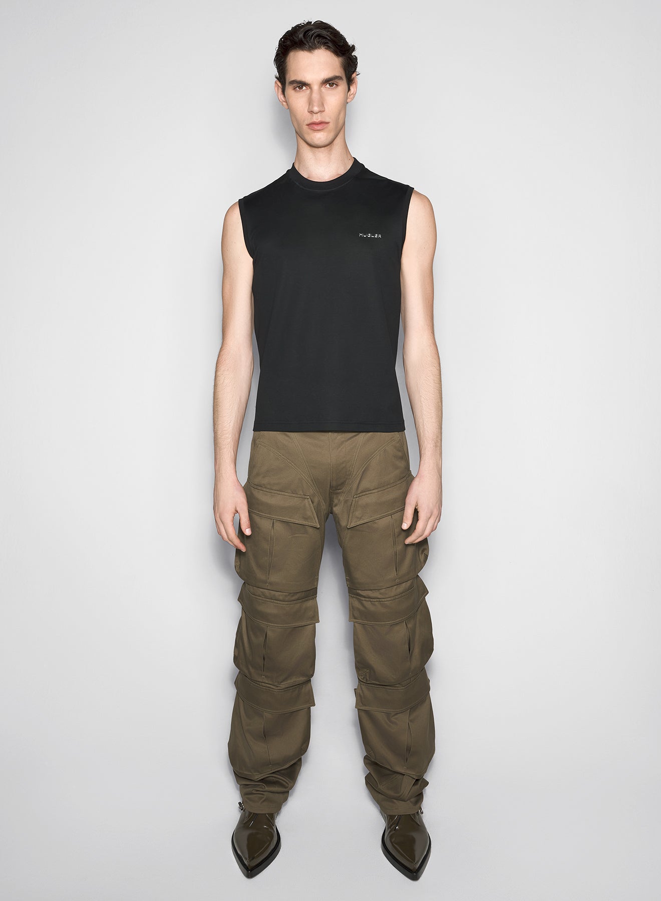 khaki cargo pants