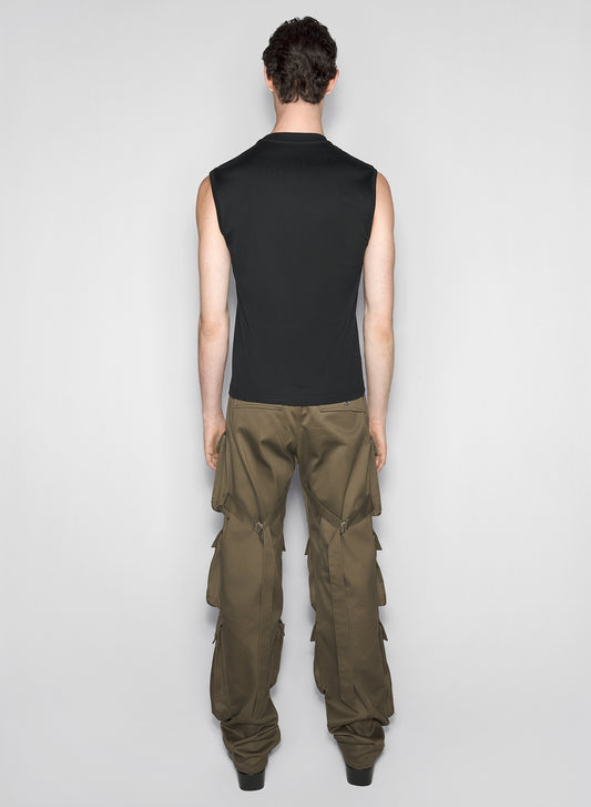 khaki cargo pants