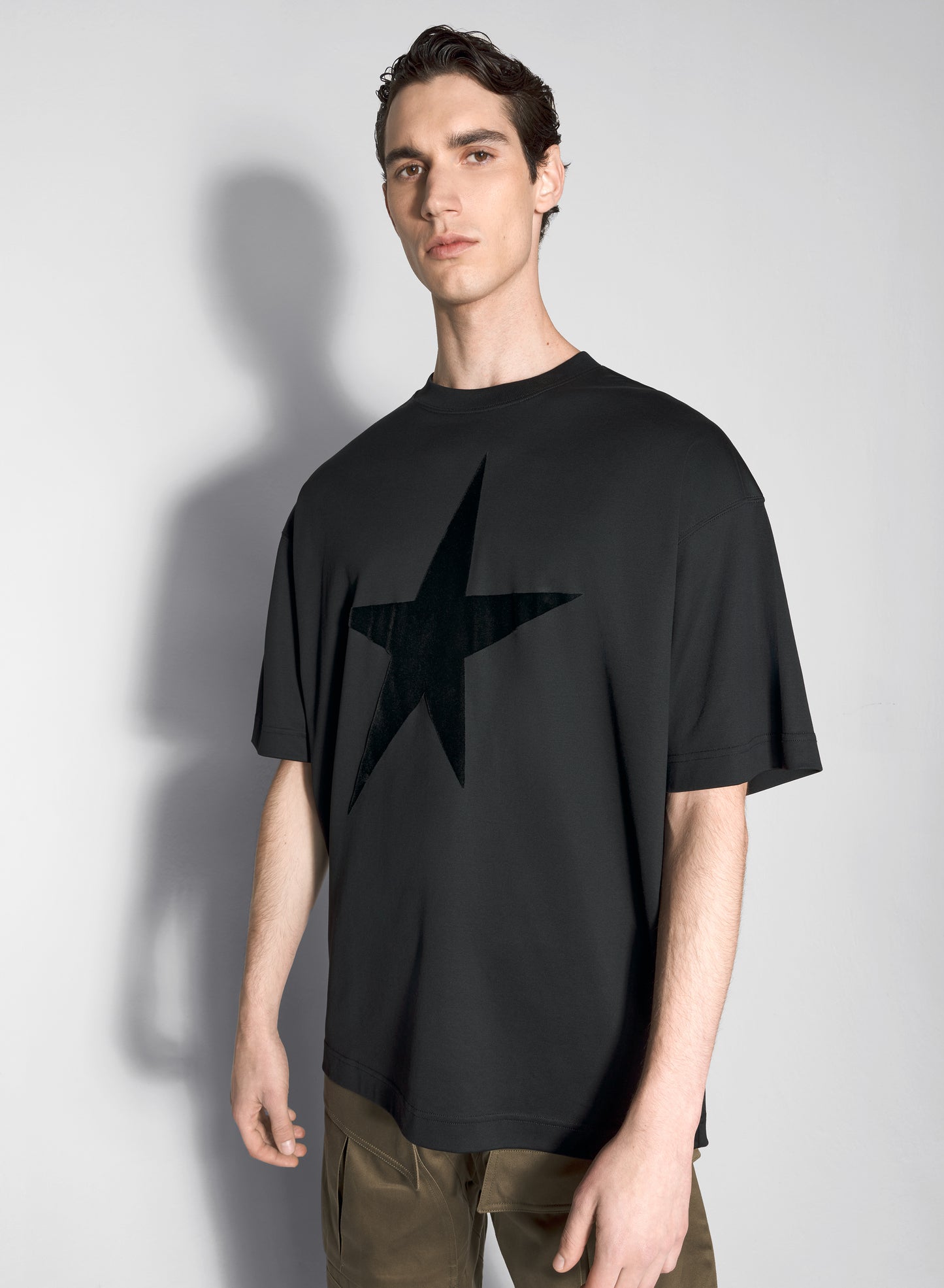 black velvet star t-shirt