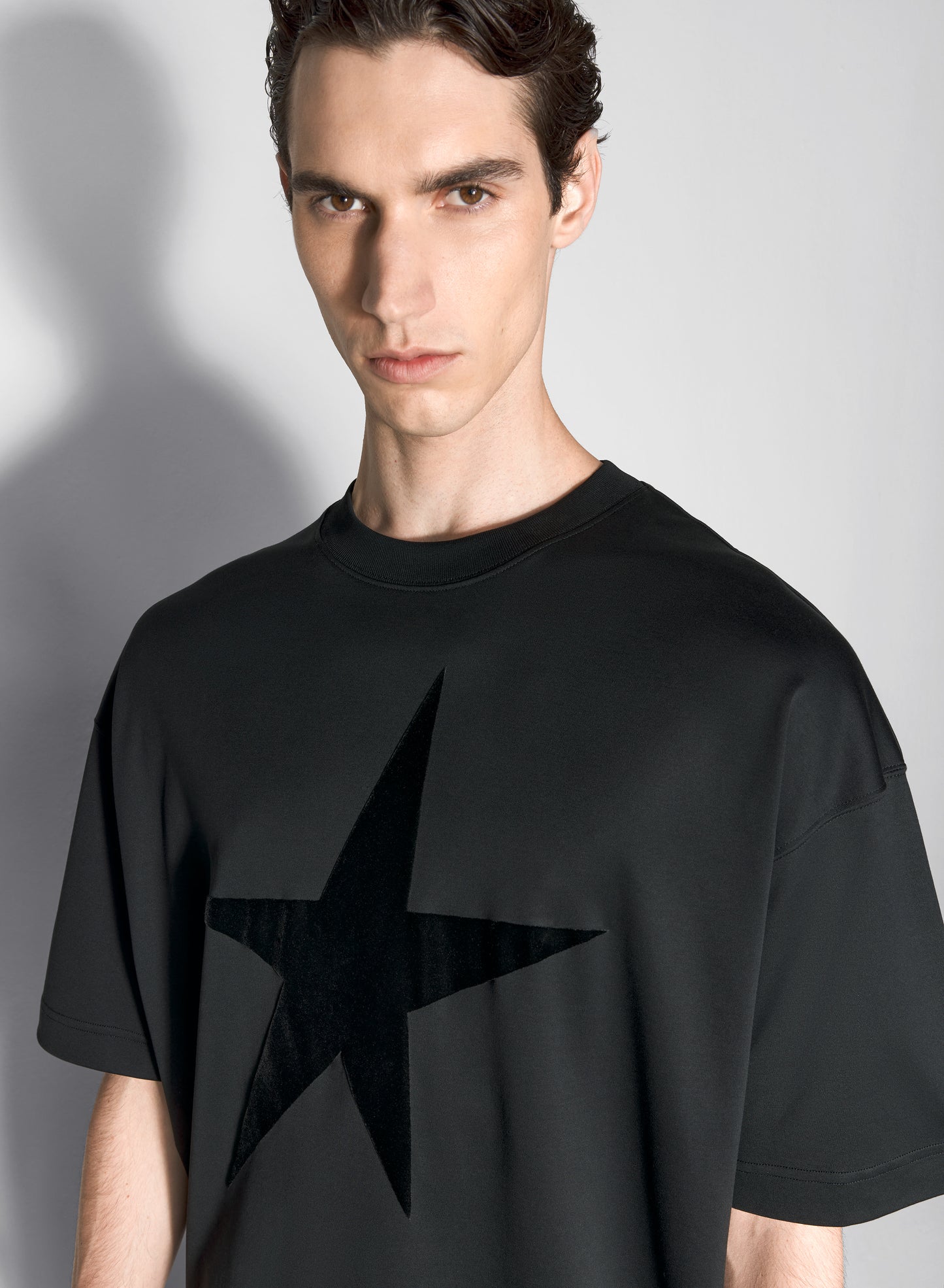 black velvet star t-shirt