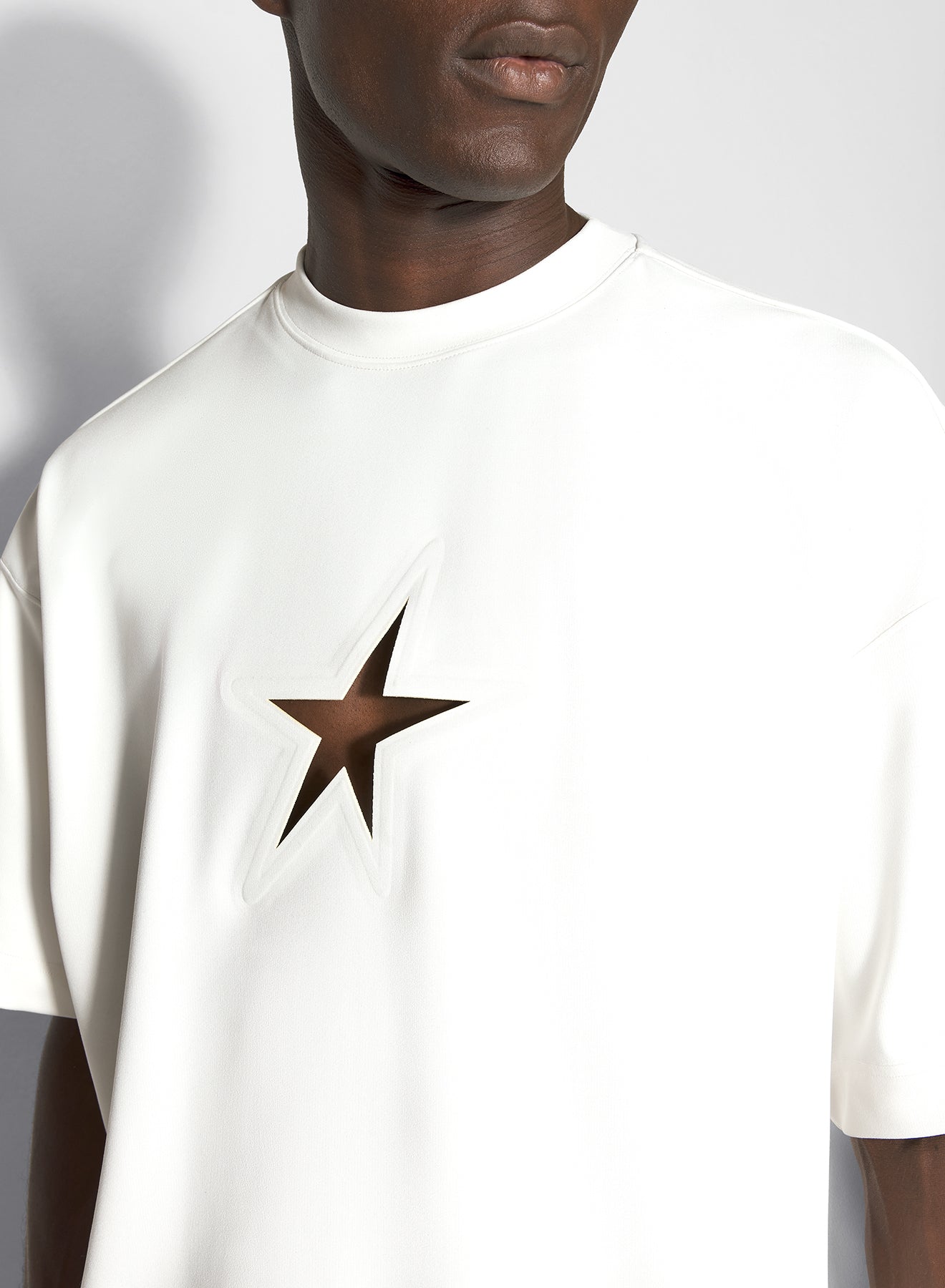 white star oversized t-shirt