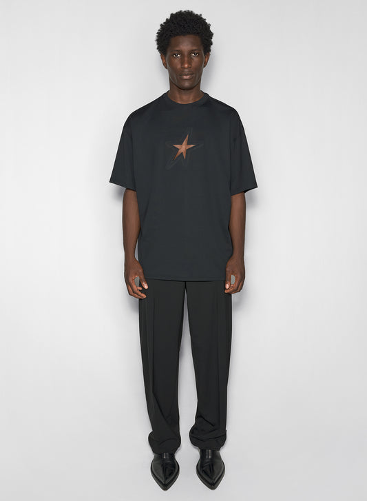 black star oversized t-shirt