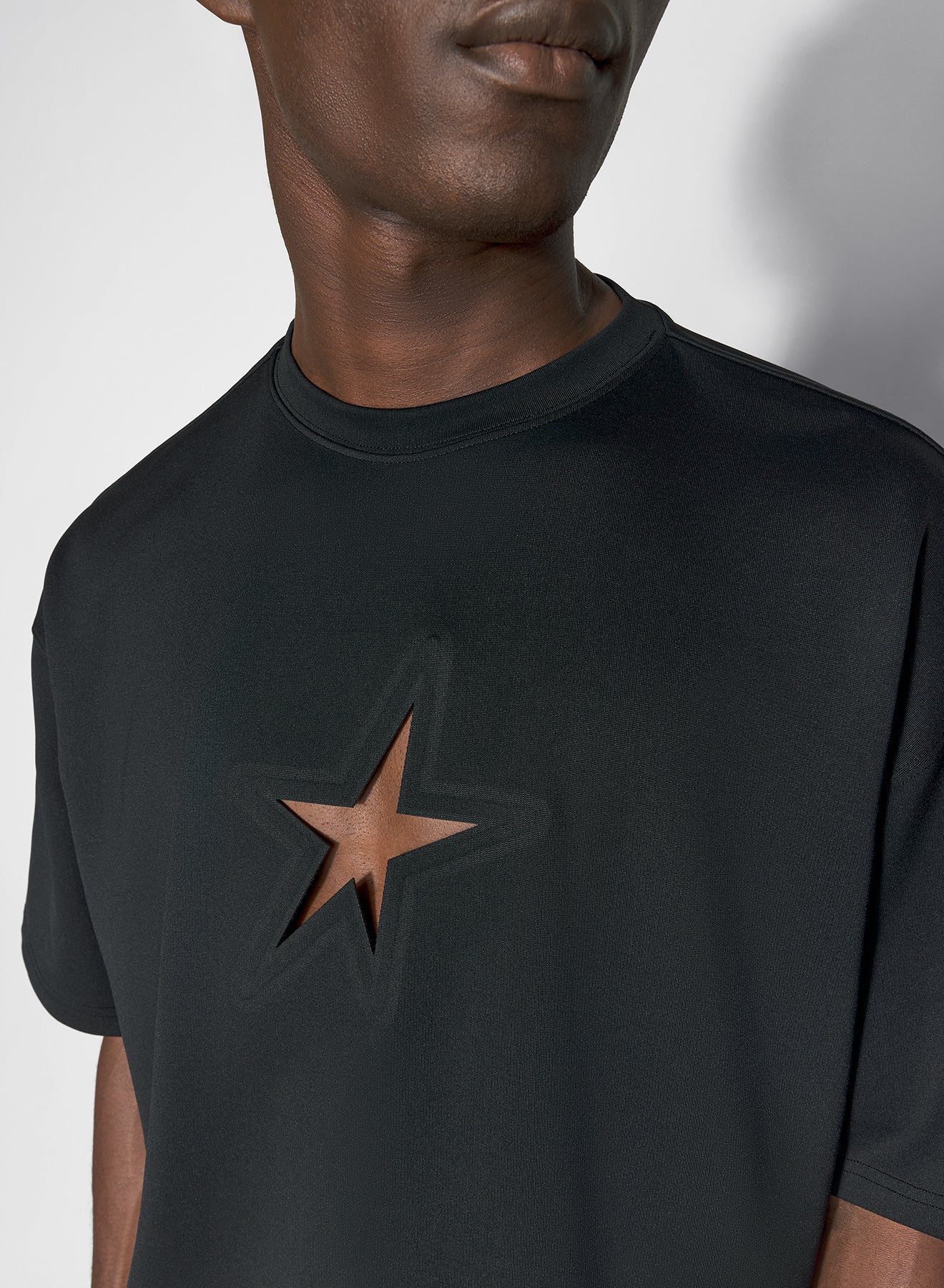 black star oversized t-shirt