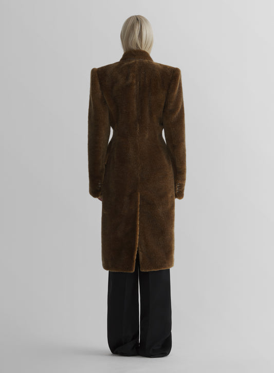 double breasted masculine coat