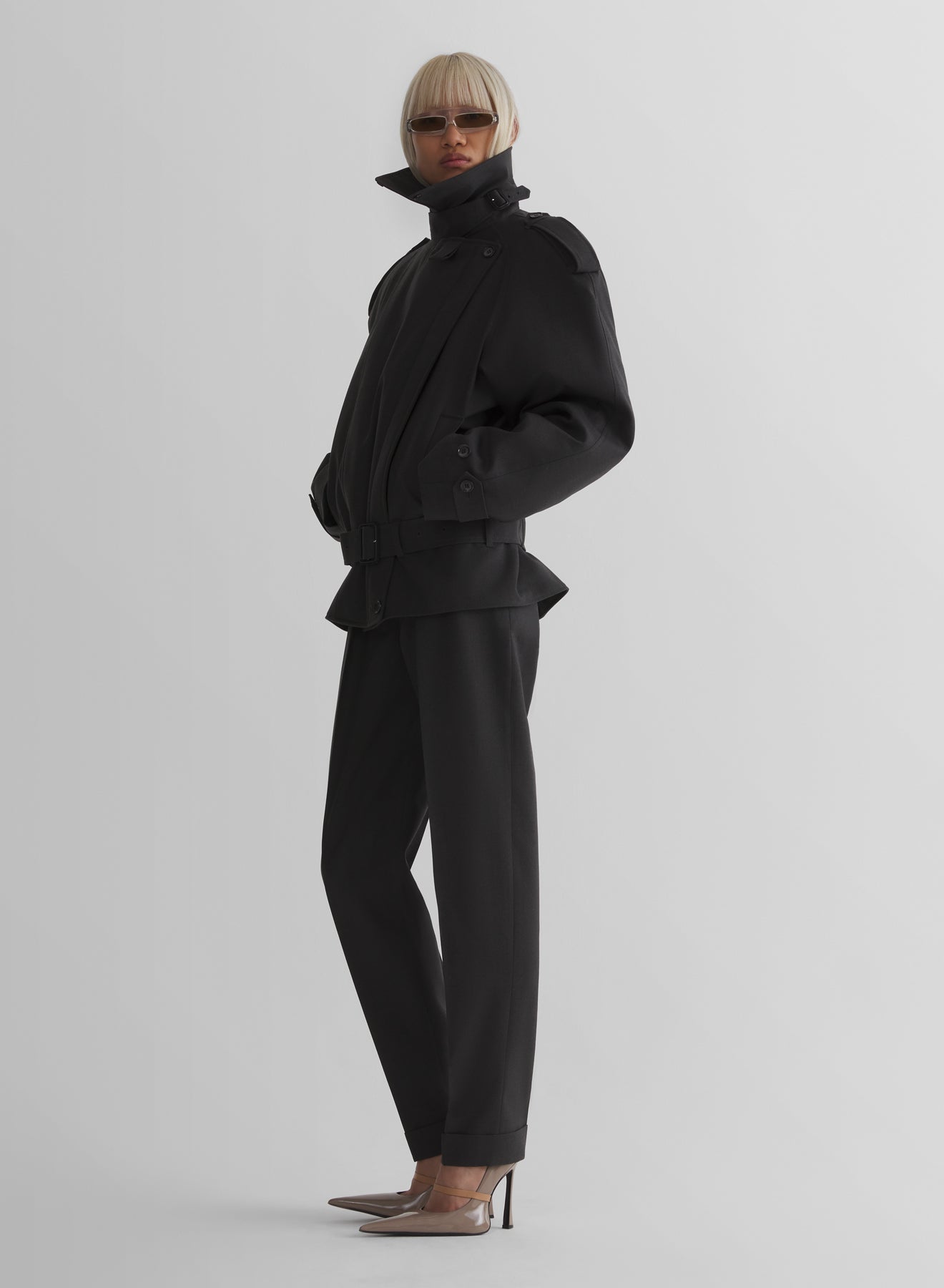 anthracite round jacket