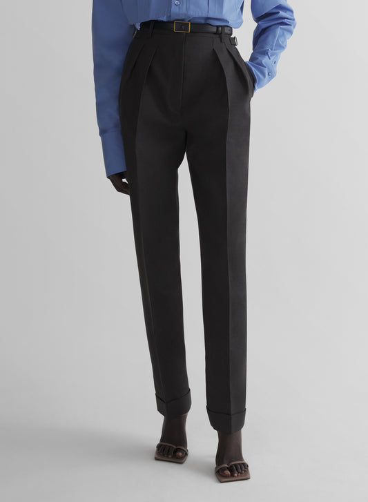 grey carrot pants