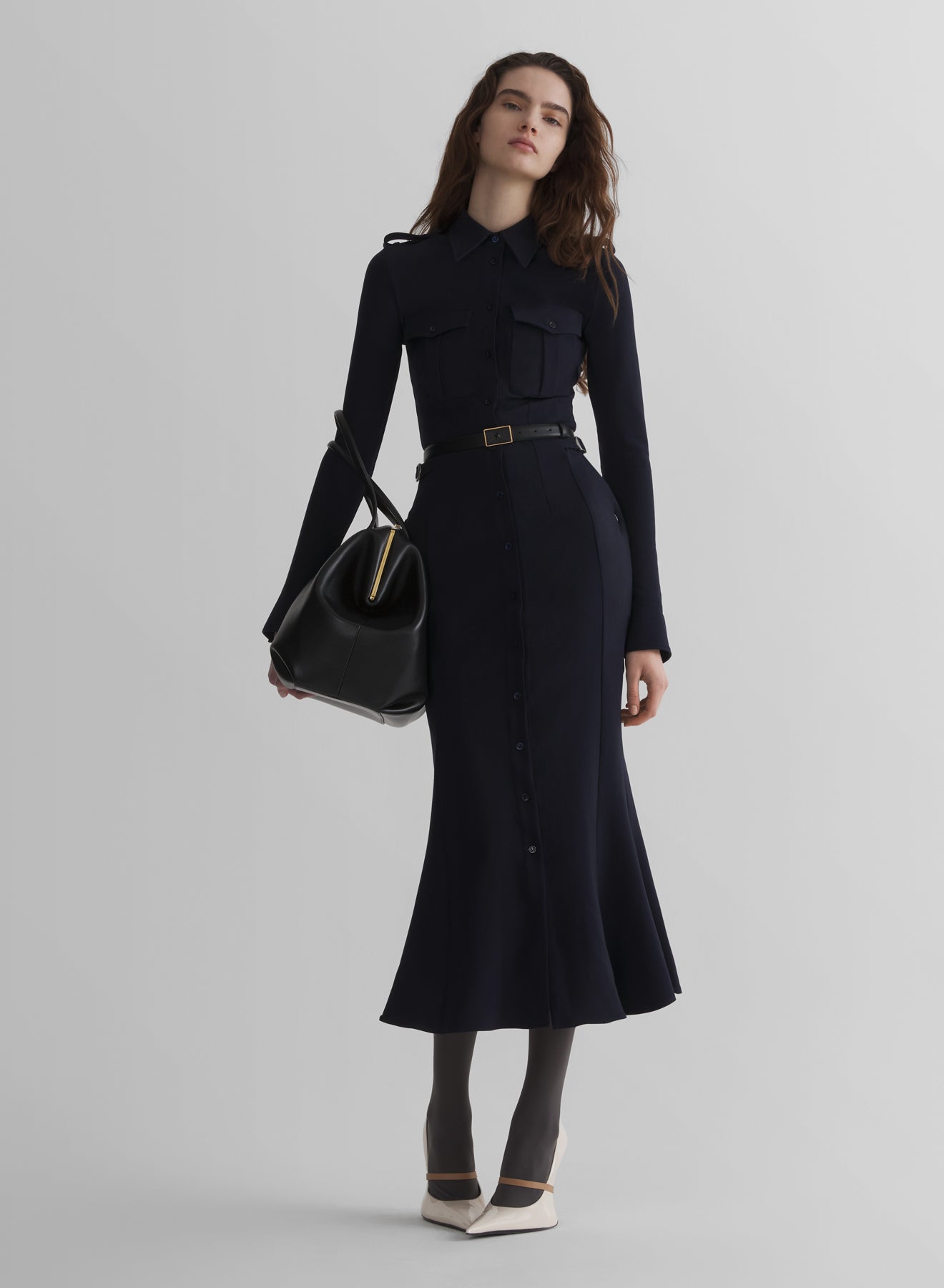 military shirt dress