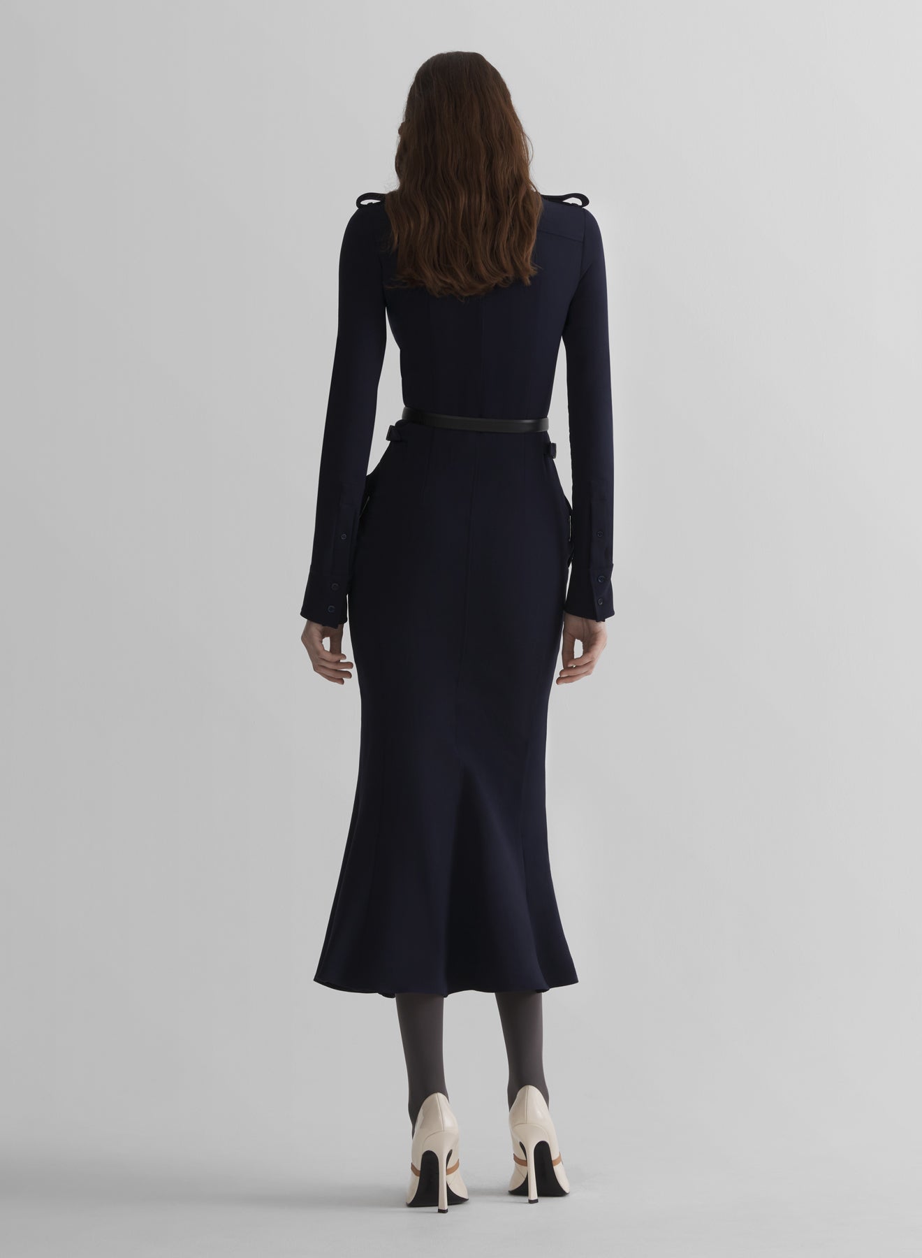 ink military shirt dress