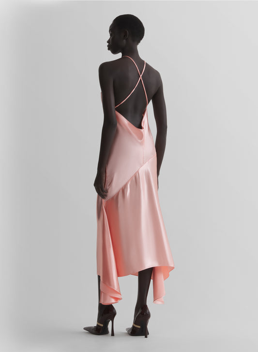 baby pink floating dress