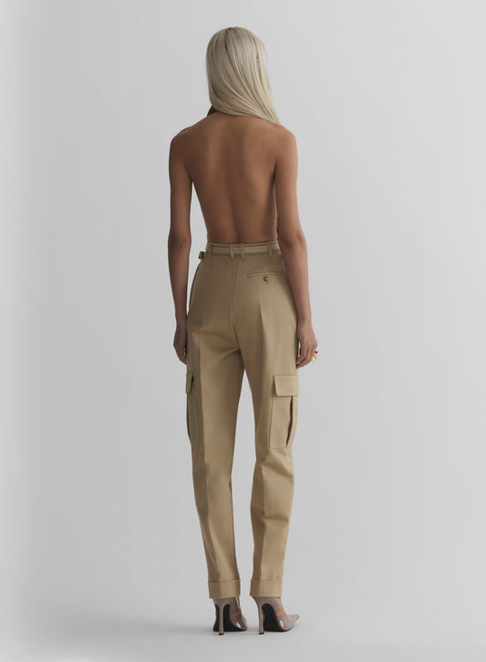 beige cargo pants
