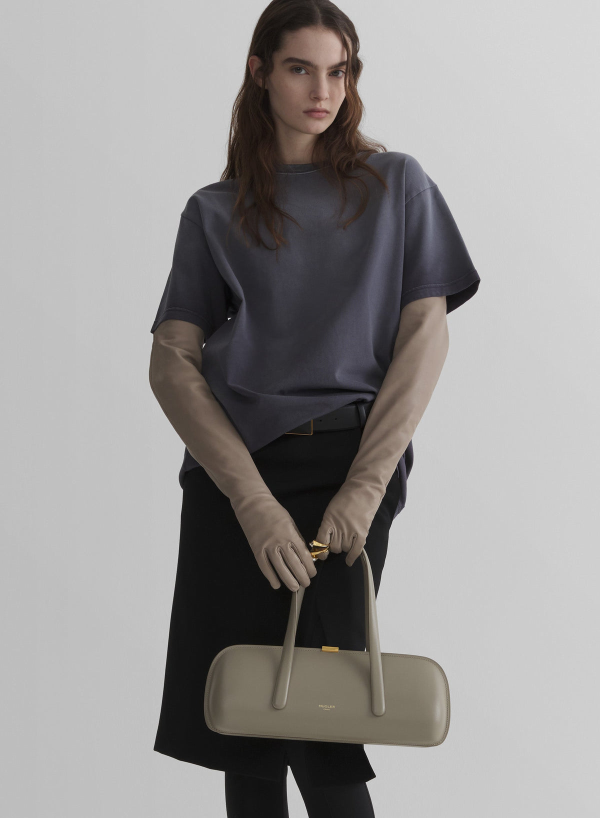 taupe aurora bag