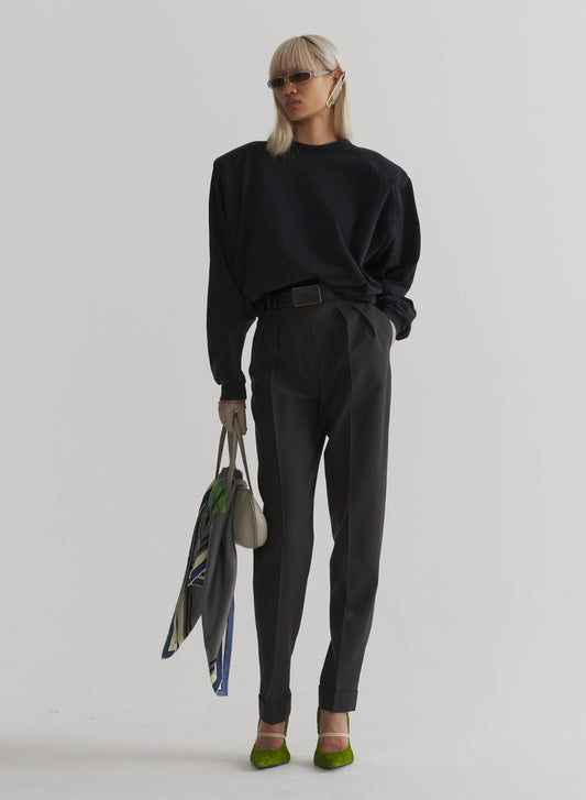 black bat long sleeve t-shirt