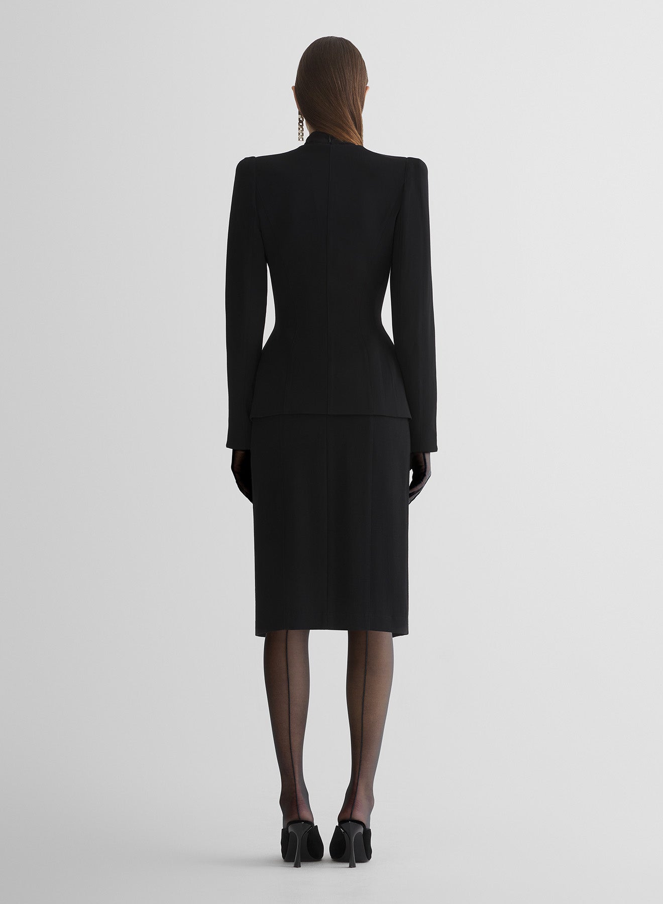 re/edit lingerie black jacket