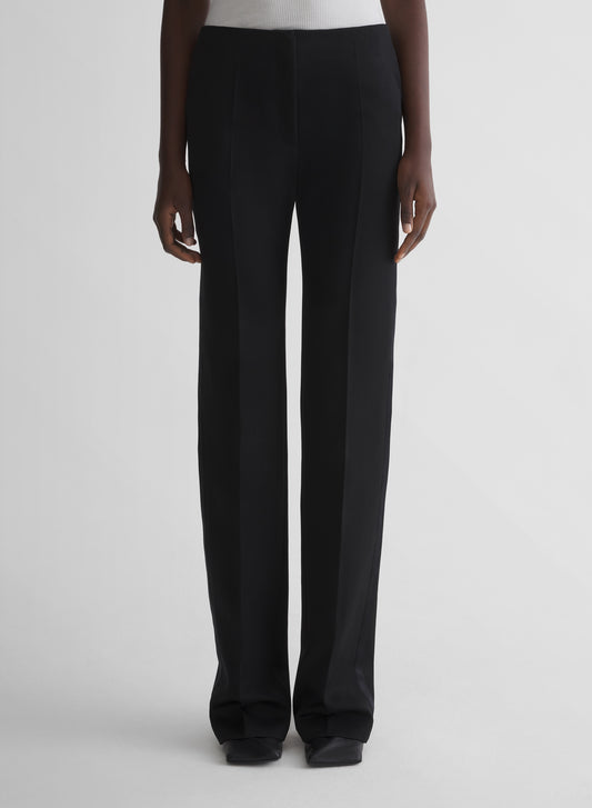 black low waist tuxedo pants