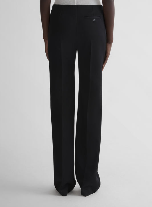black low waist tuxedo pants
