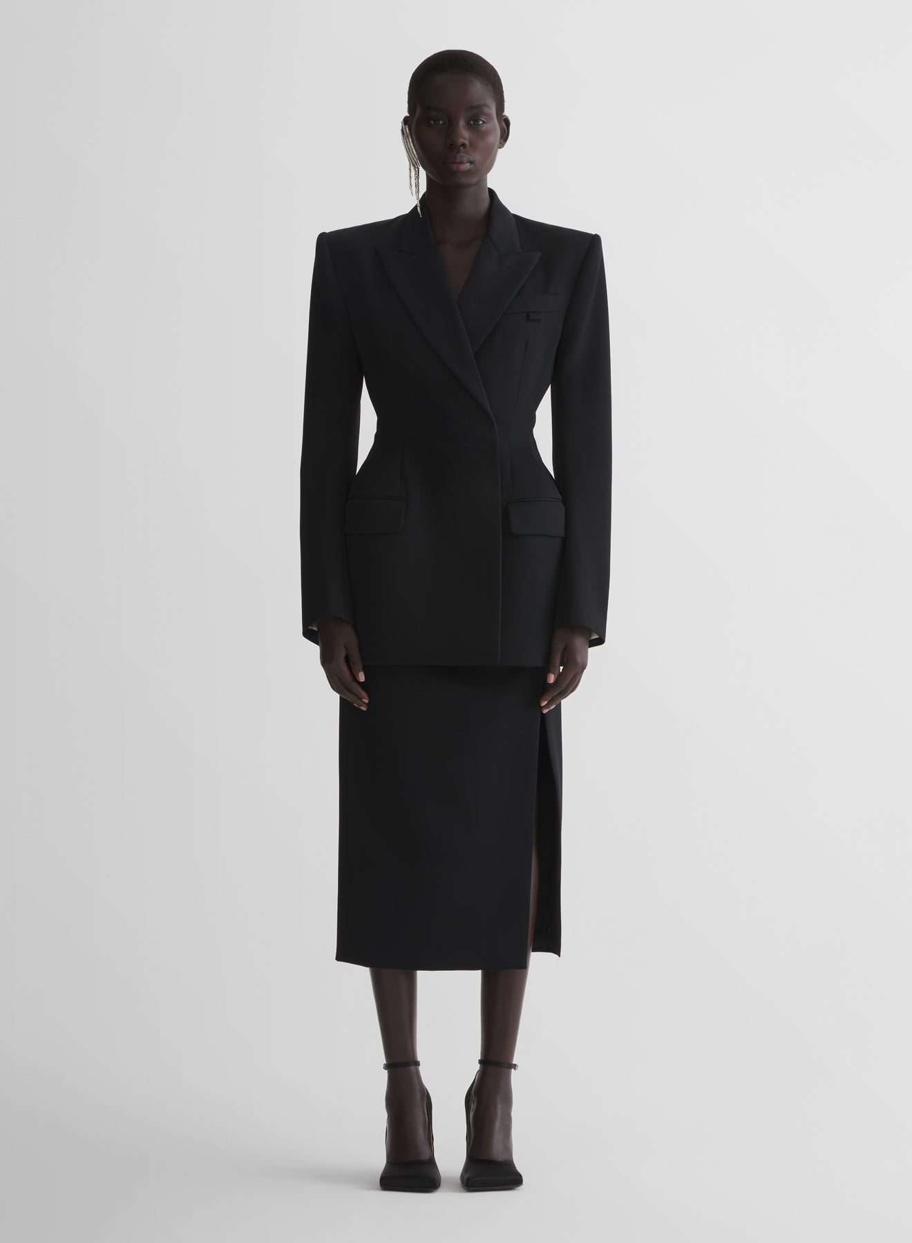 black hourglass jacket