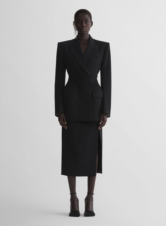 black hourglass jacket