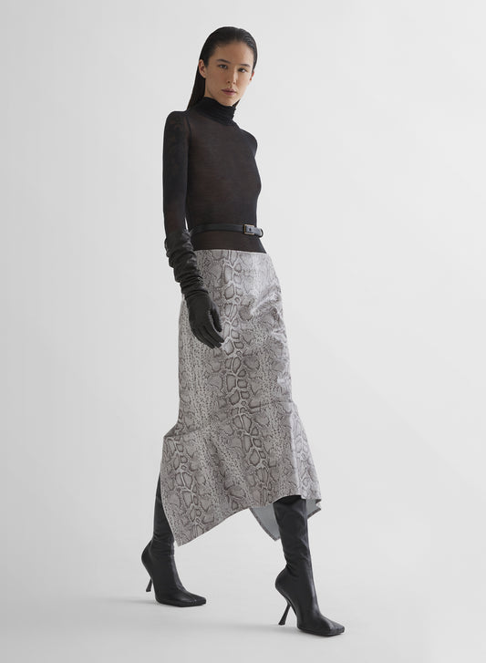 black turtleneck top