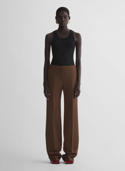 black ribbed tank top