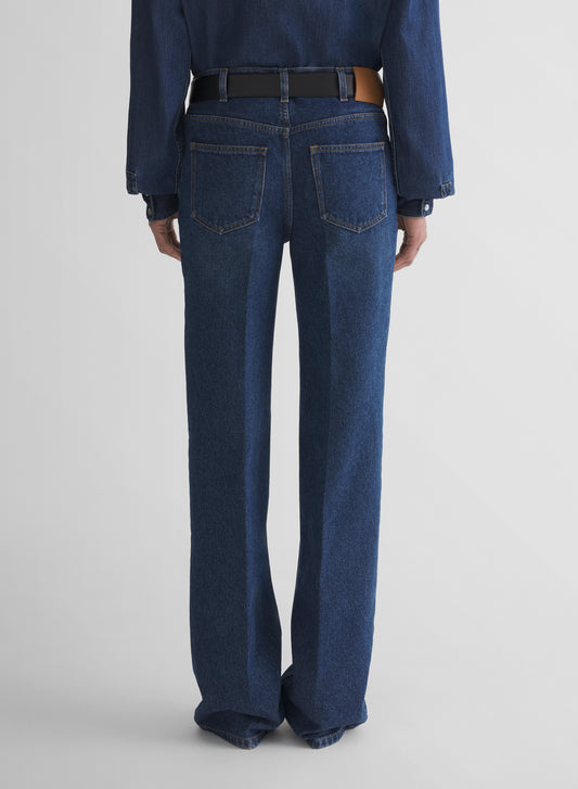 five pocket straight denim