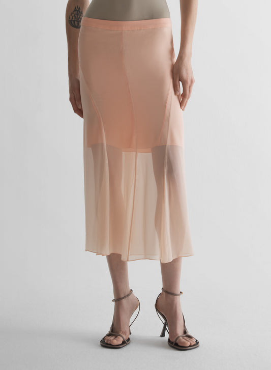 Layered lingerie skirt