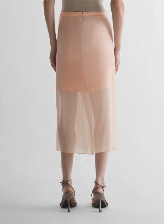 Layered lingerie skirt