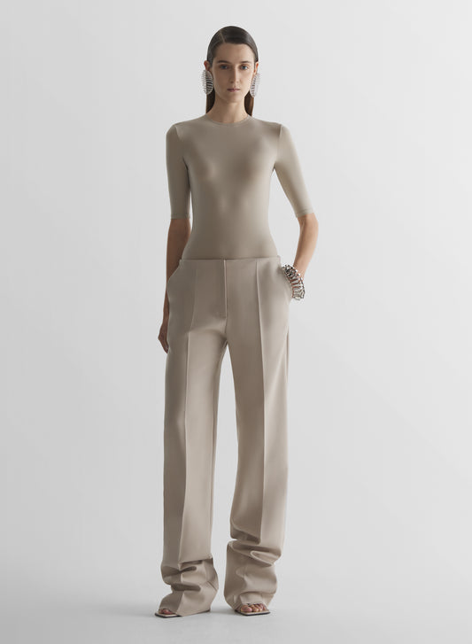 Low waist tailored trousers