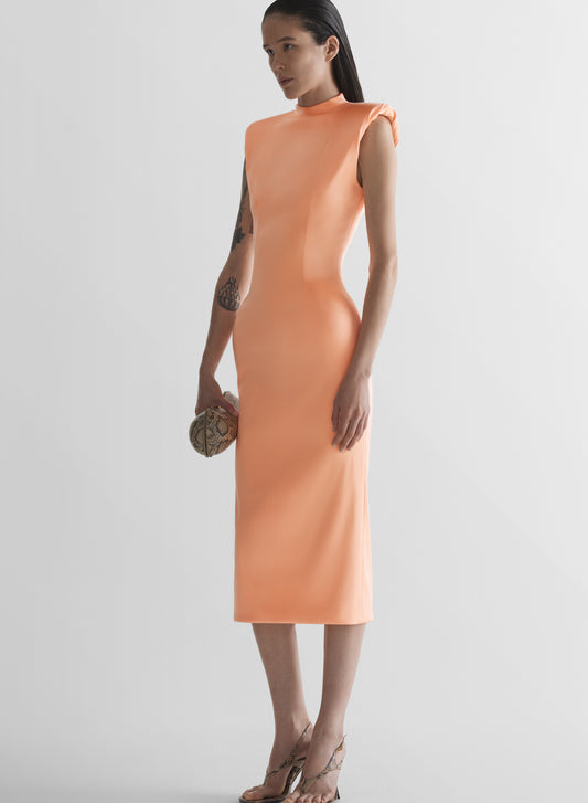 Sculptural hourglass dress