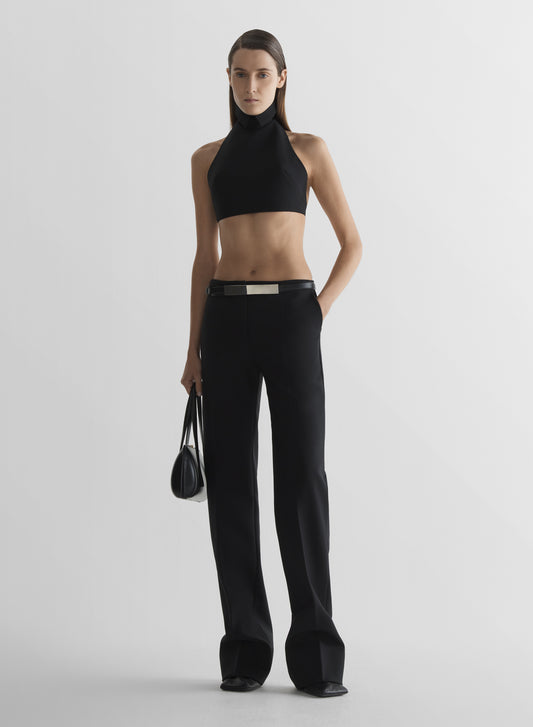 Cropped tailored top