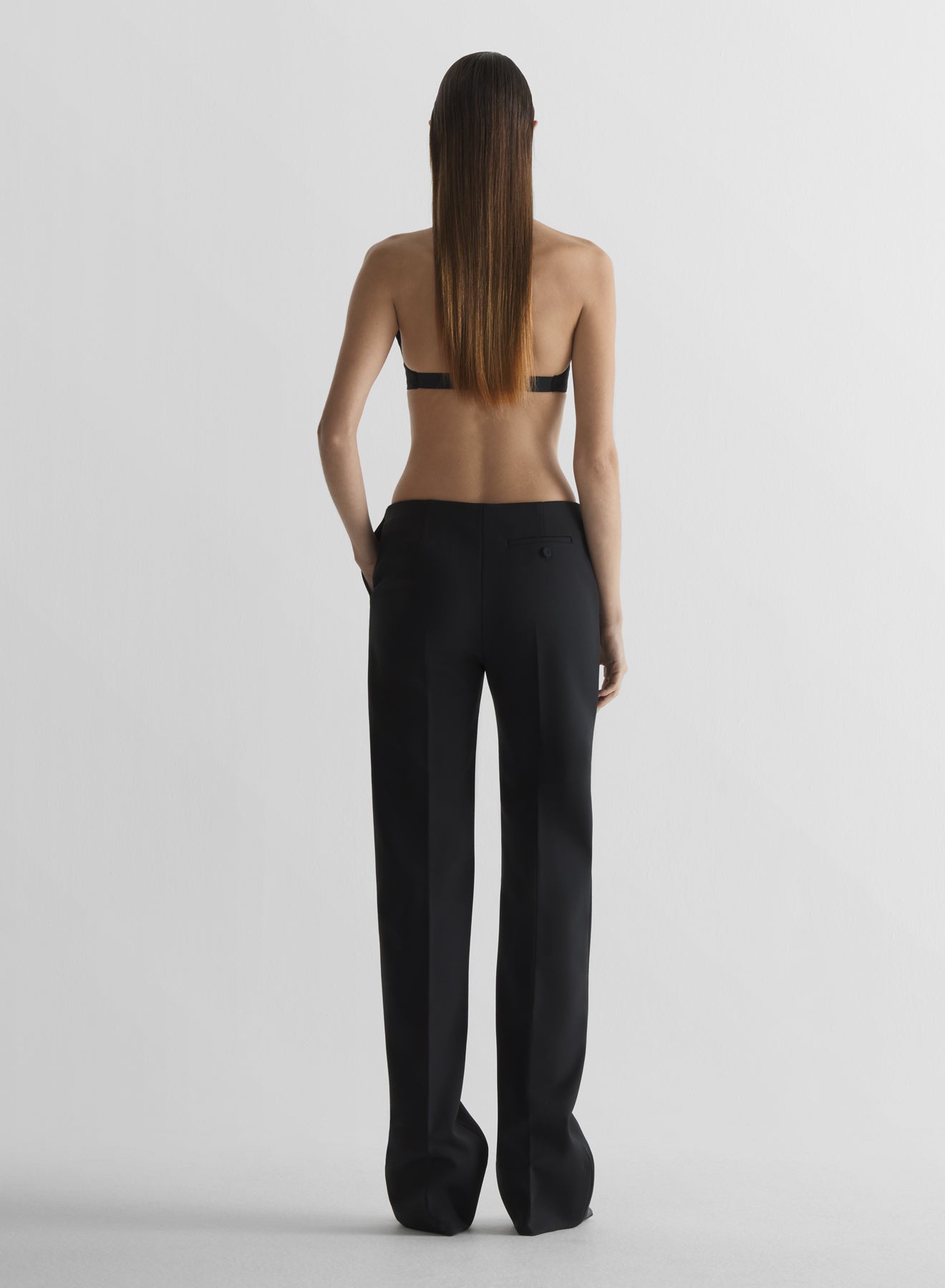 Cropped tailored top