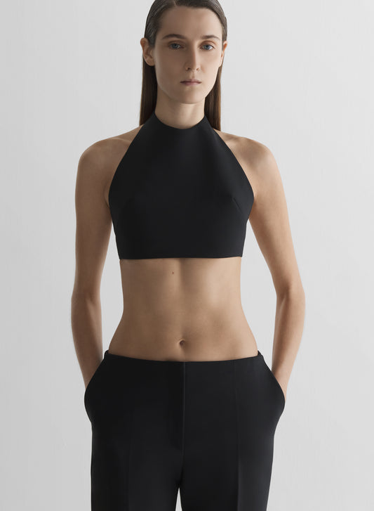 Cropped tailored top