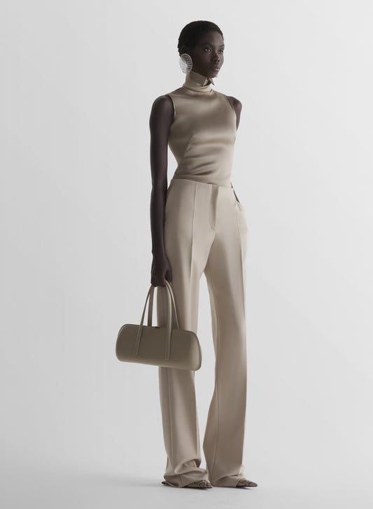 Low waist tailored trousers