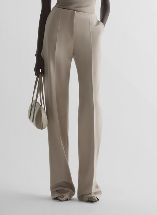 Low waist tailored trousers
