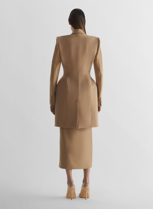 Long hourglass jacket