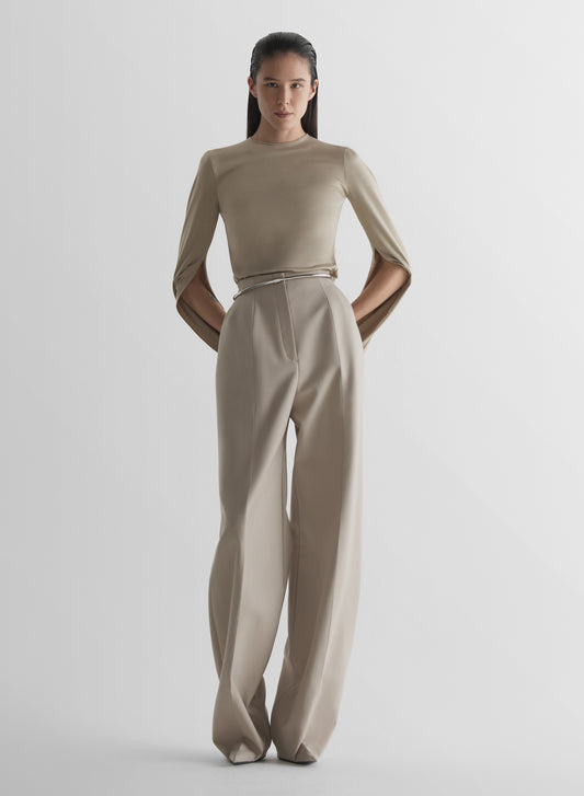 Cascade loop jersey top