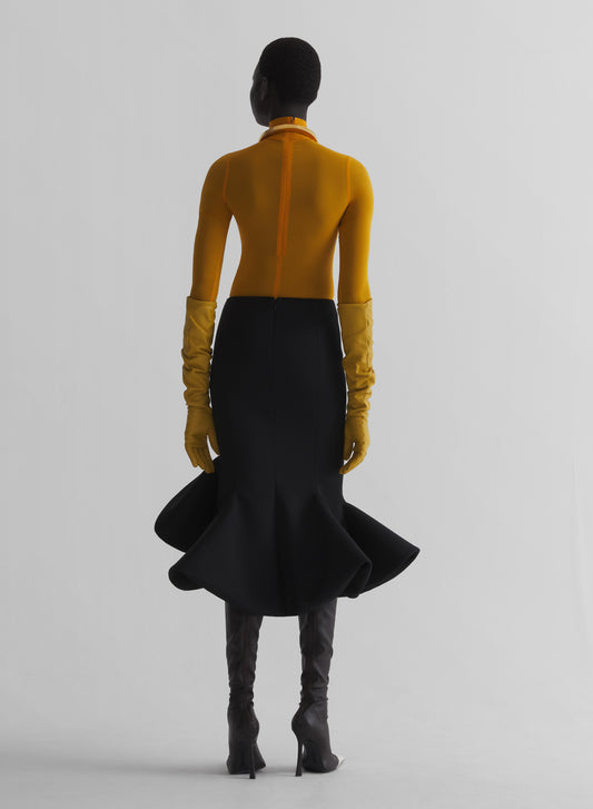 black mermaid skirt