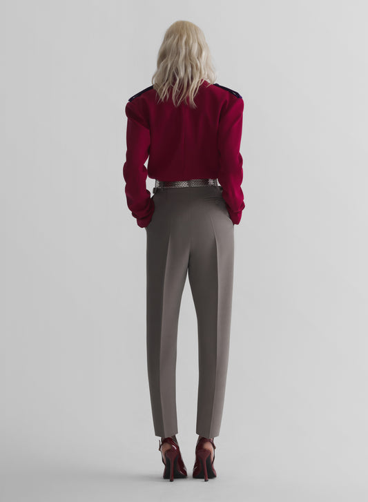 bi-color uniform shirt