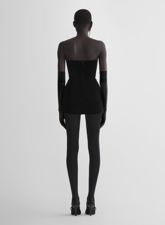 re/edit lingerie bustier dress