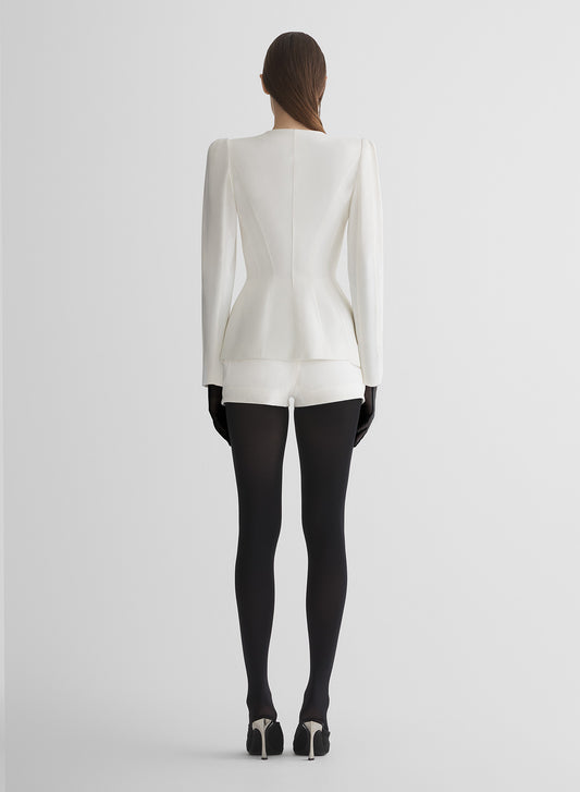 re/edit lingerie white short