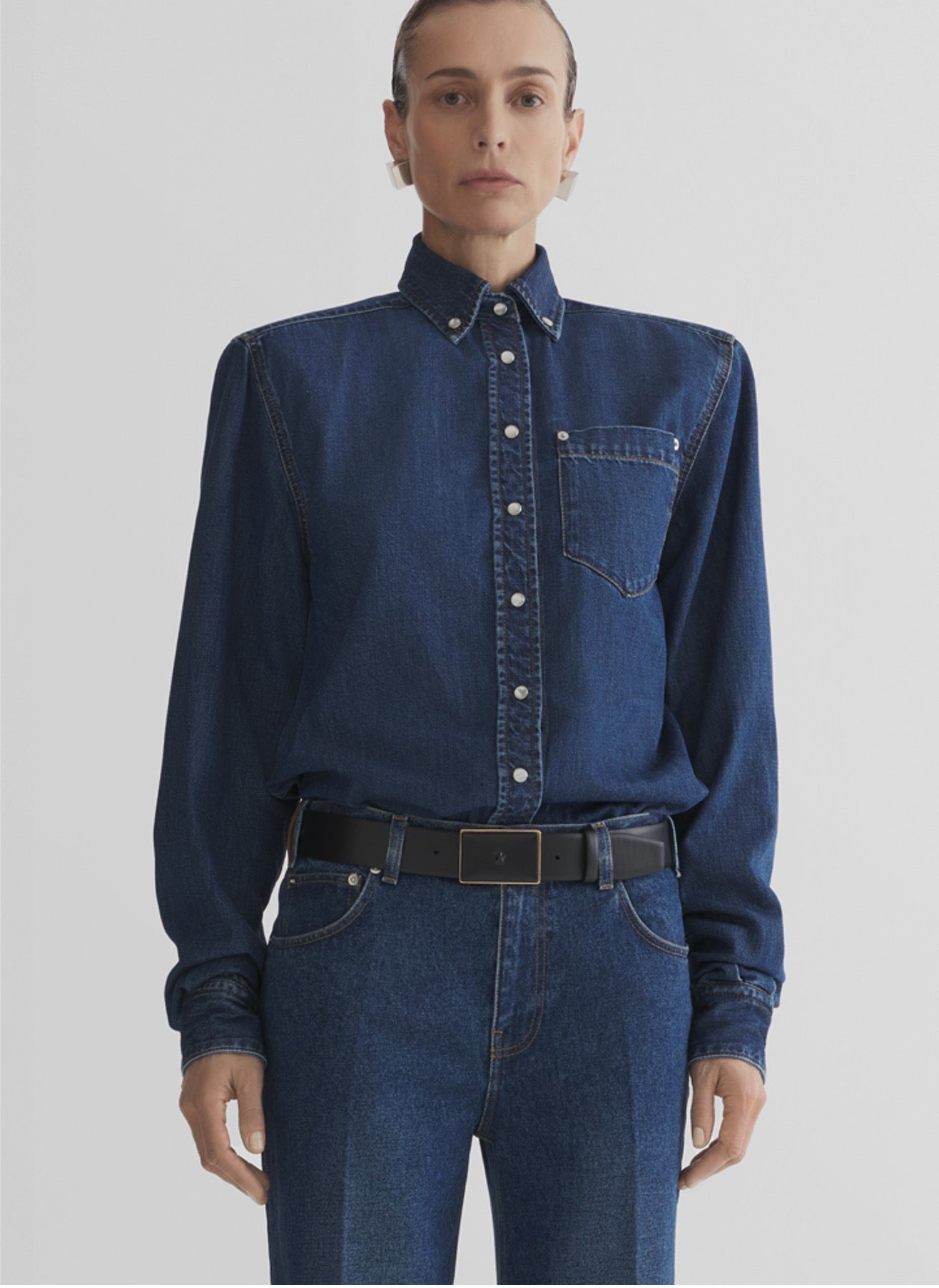 denim power shirt