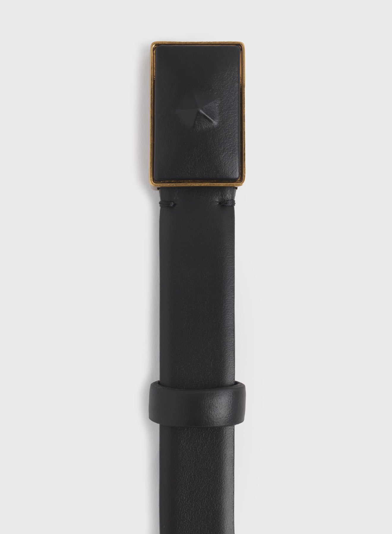 small gold star buckle belt