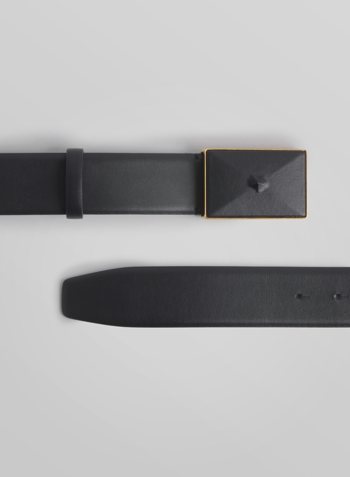 large gold star buckle belt
