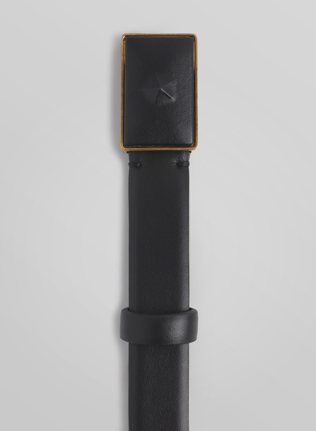 small gold star buckle belt