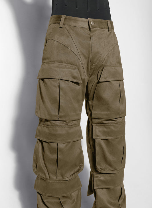 khaki cargo pants