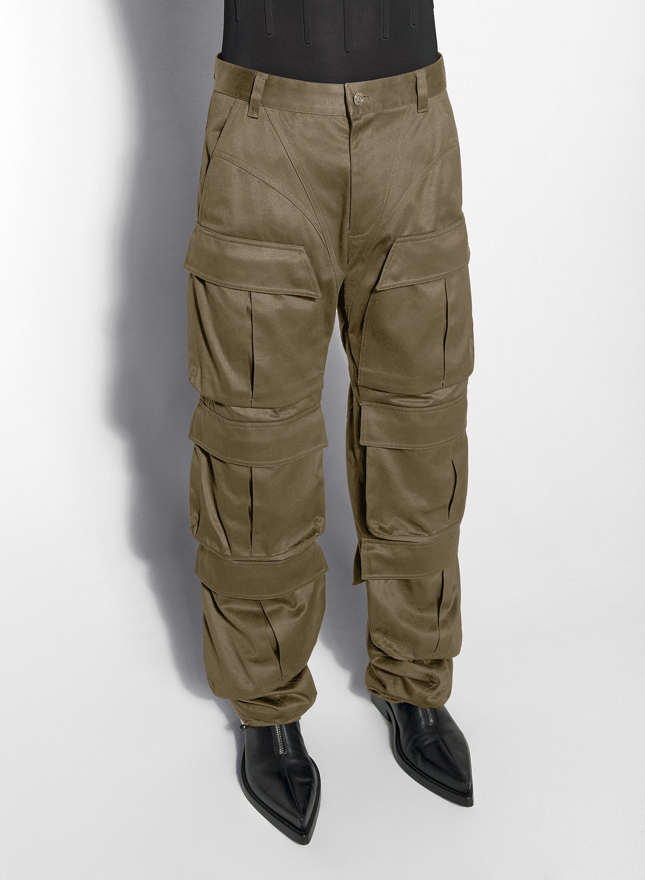 khaki cargo pants