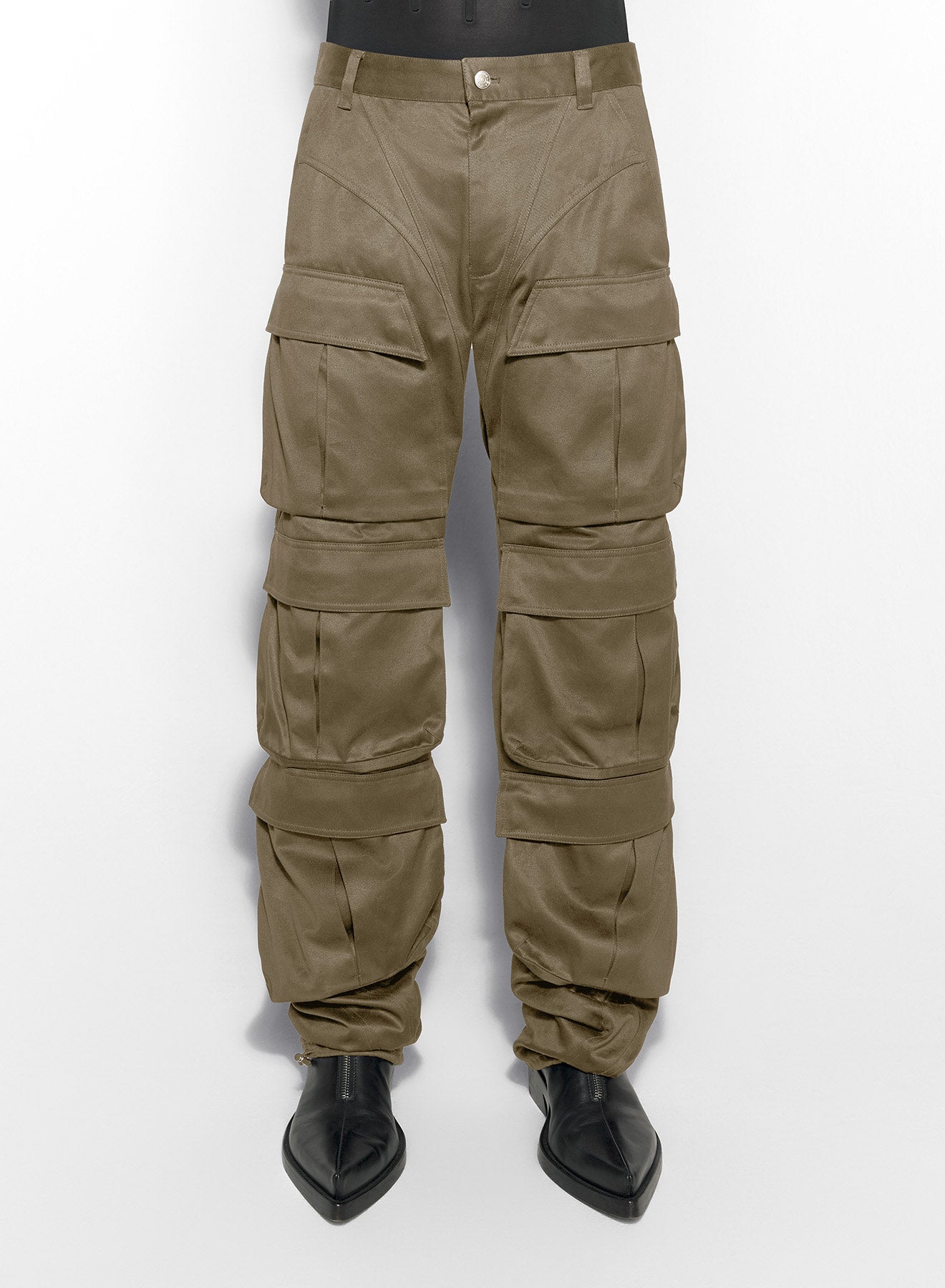 khaki cargo pants