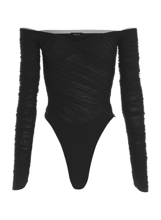 Women's High Cut Long Sleeve Neon Bodysuit Thong Leotard (Color : Black,  Size : XL) (White 3XL) (Black XL) (B S) : : Clothing, Shoes &  Accessories