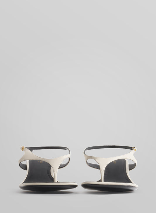 Milk thong strap sandals 45