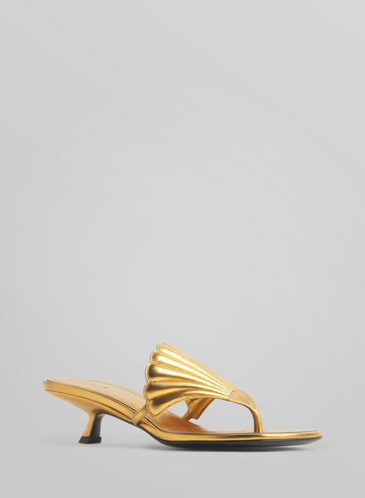 Gold Shell mule 45